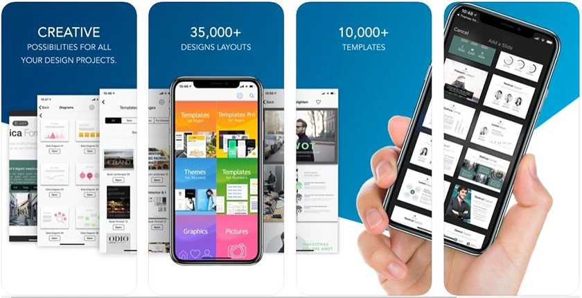 Bundle for iWork - (ID Apple Mỹ) - app quản lý file trên iOS