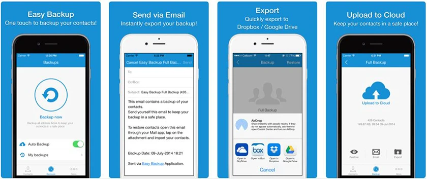 Phần mềm quản lý dữ liệu Easy Backup Pro - (ID Apple Mỹ)