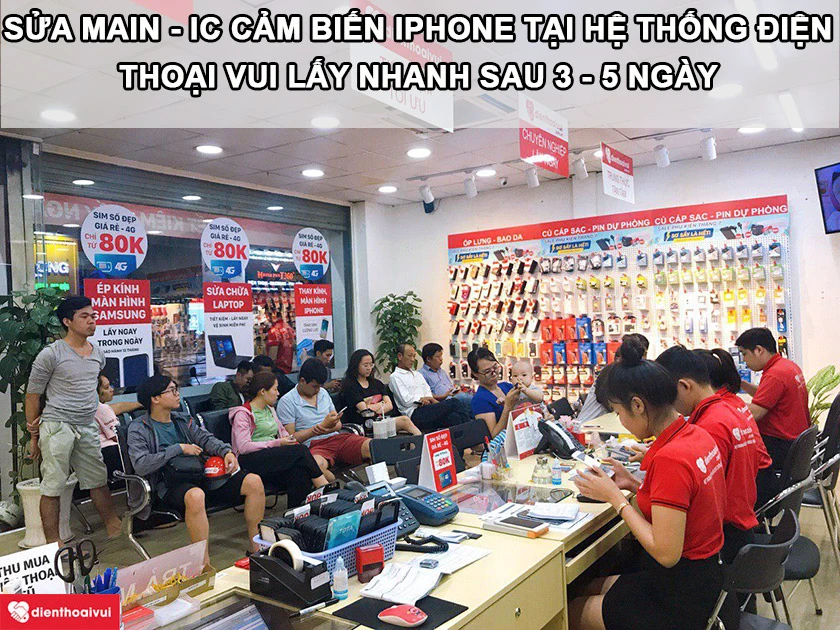 sửa main ic cảm biến iphone 7 plus