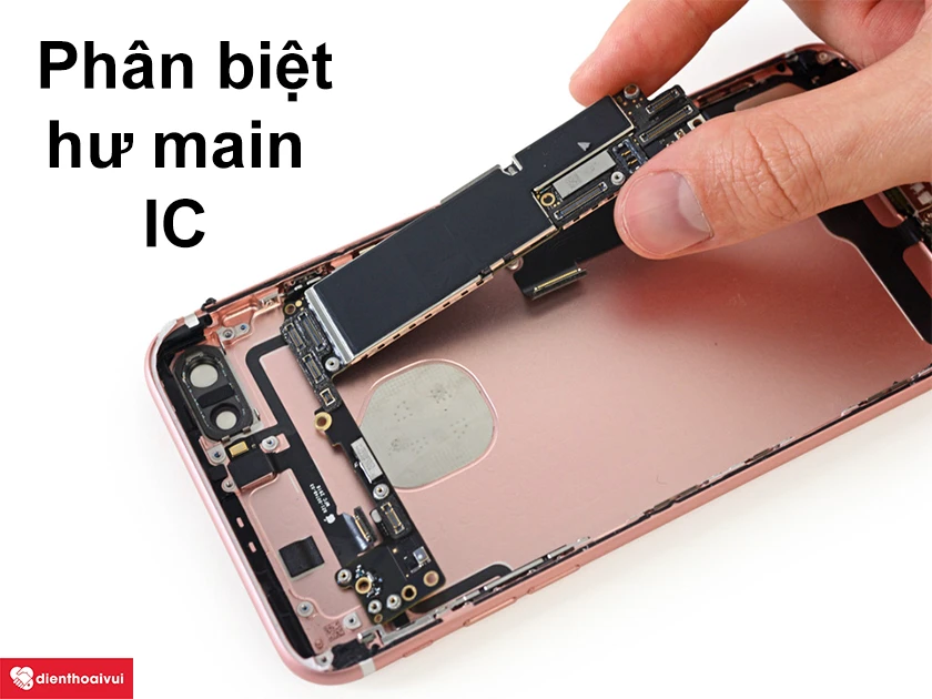 Ph&acirc;n biệt lỗi hư m&agrave;n h&igrave;nh v&agrave; lỗi hư main IC hiển thị cảm ứng
