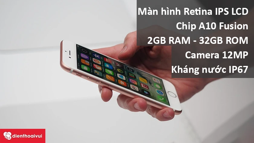 iPhone 7 - Chiếc iPhone nhỏ gọn v&agrave; mạnh mẽ từ Apple