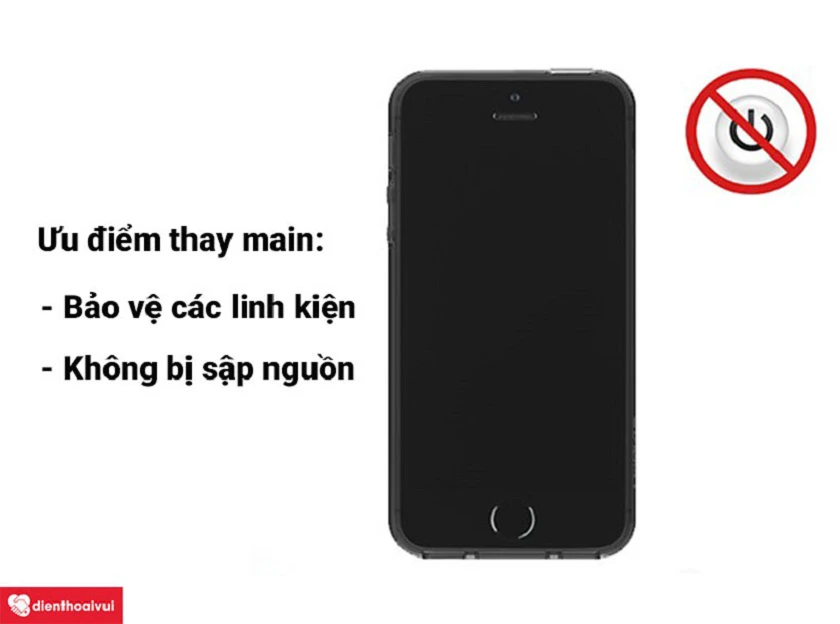 sửa main ic nguồn iphone 5