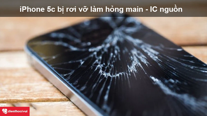 sửa main ic nguồn iphone 5c 