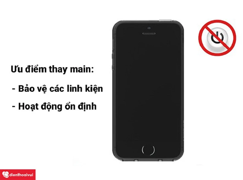 sửa main ic nguồn iphone 5s