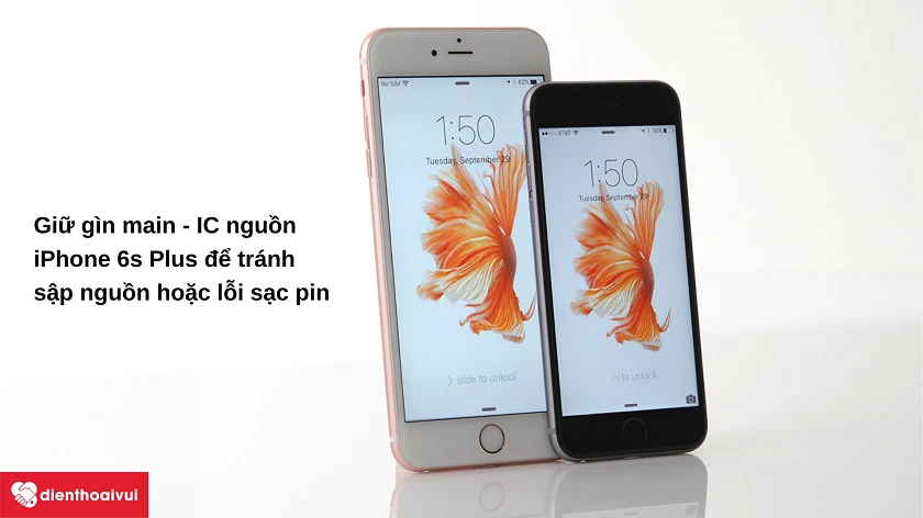 sửa main ic nguồn iphone 6s plus