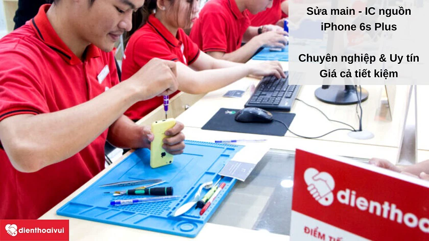 sửa main ic nguồn iphone 6s plus