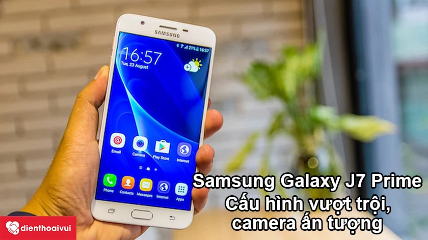 Samsung Galaxy J7 Prime &ndash; Cấu h&igrave;nh vượt trội, camera ấn tượng