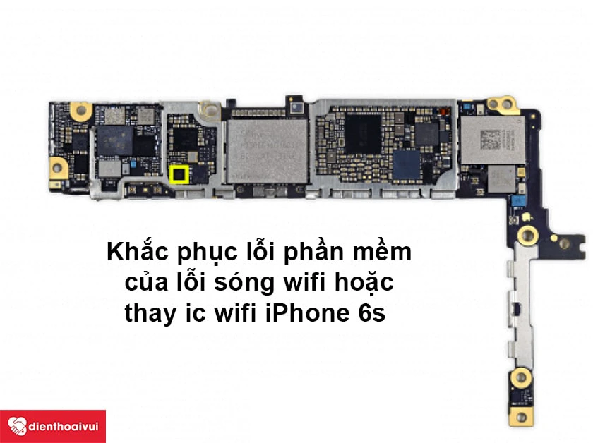 sửa main ic wifi iphone 6s