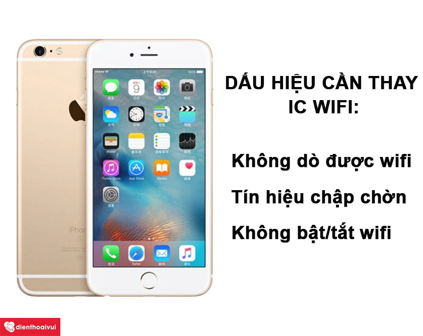 sửa main ic wifi iphone 6s plus