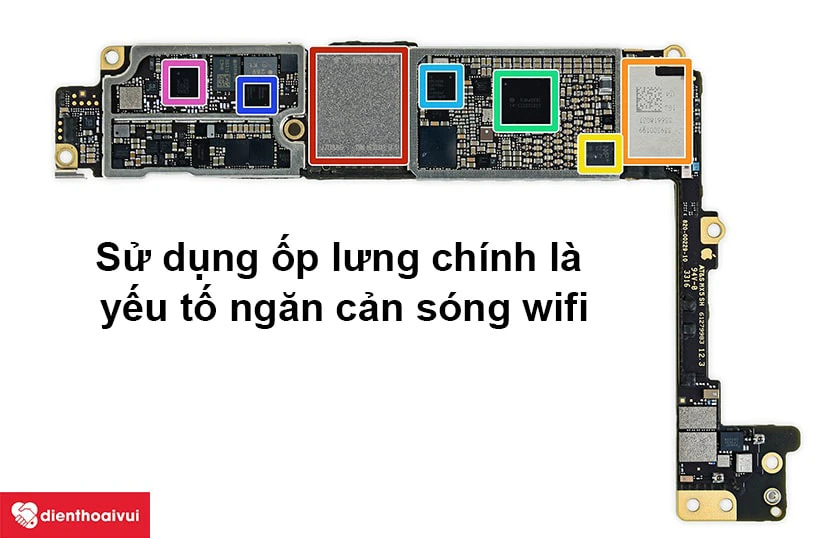 sửa main ic wifi iphone x
