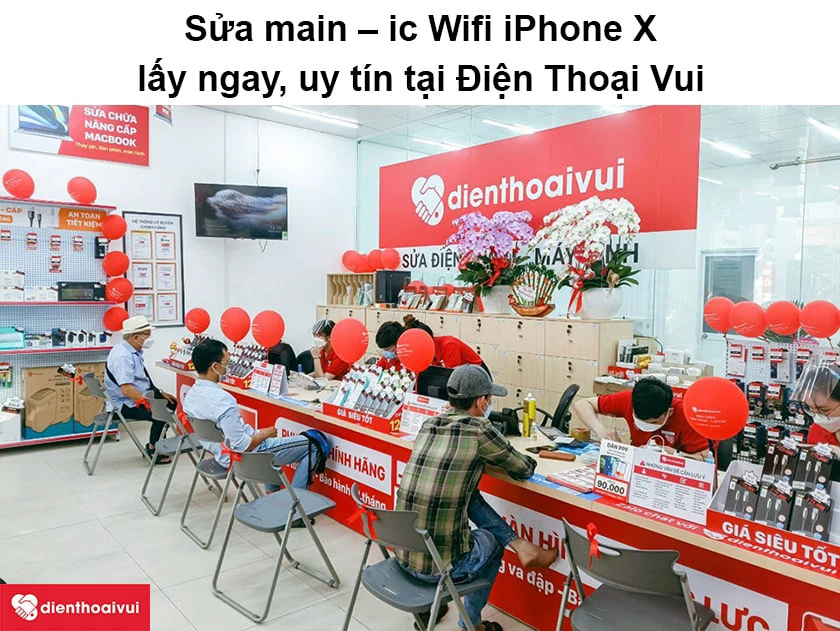 sửa main ic wifi iphone x