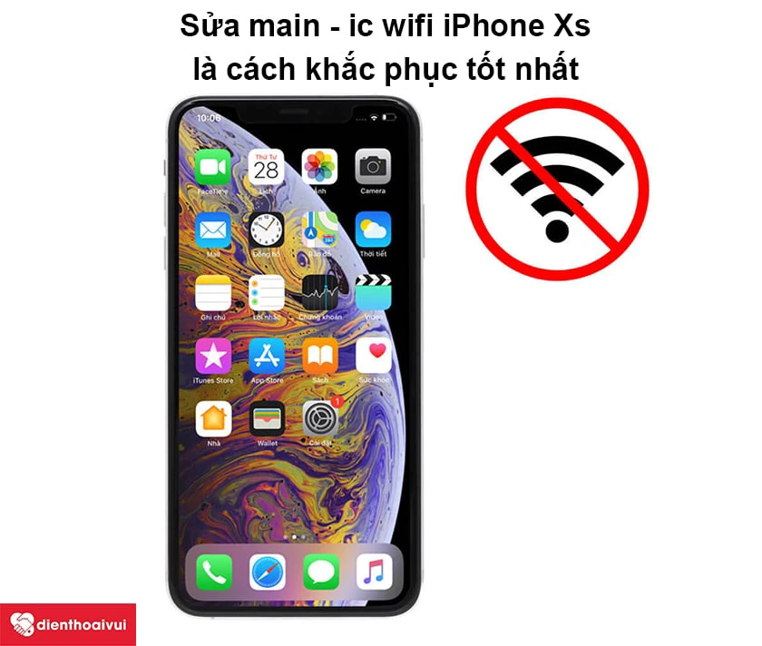sửa main ic wifi iphone xs