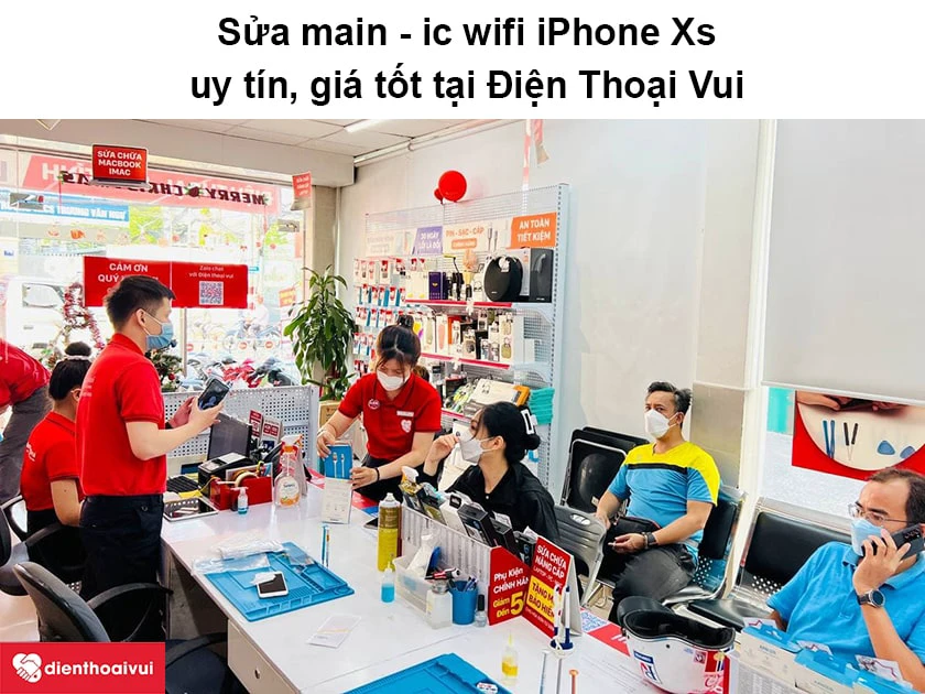 sửa main ic wifi iphone xs