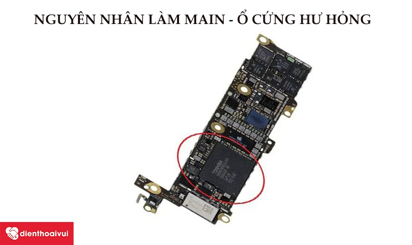 Sửa main - ổ cứng iPhone 7