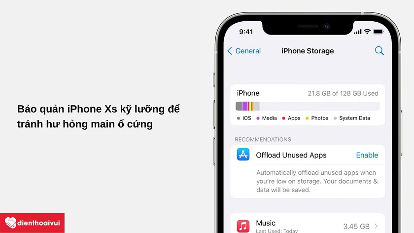 sửa main - ổ cứng iPhone Xs