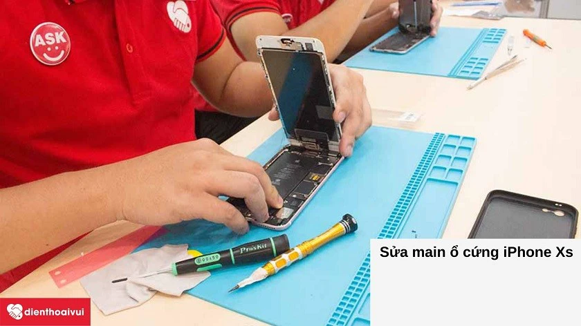 sửa main - ổ cứng iPhone Xs