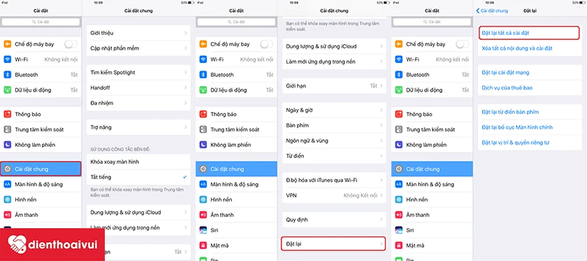 Khôi phục cài đặt gốc