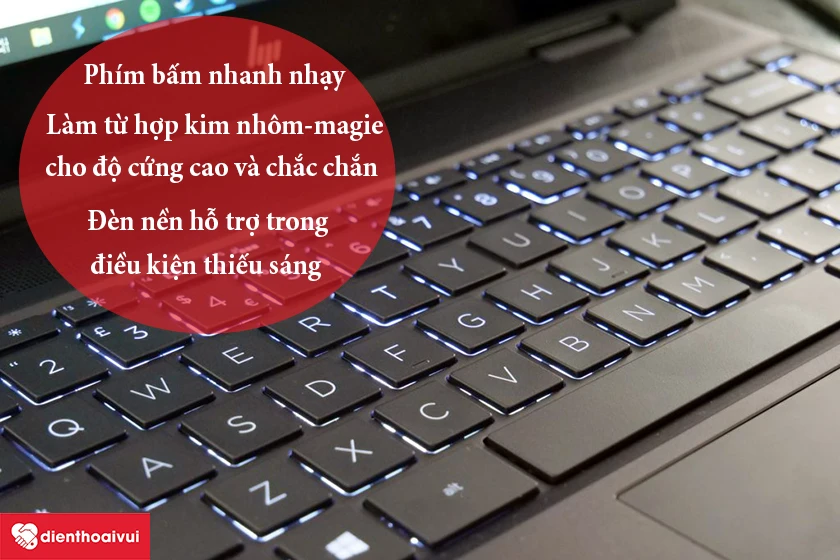 Dịch vụ thay b&agrave;n ph&iacute;m laptop Hp Envy uy t&iacute;n - ph&iacute;m bấm nhanh nhạy, hỗ trợ đ&egrave;n led