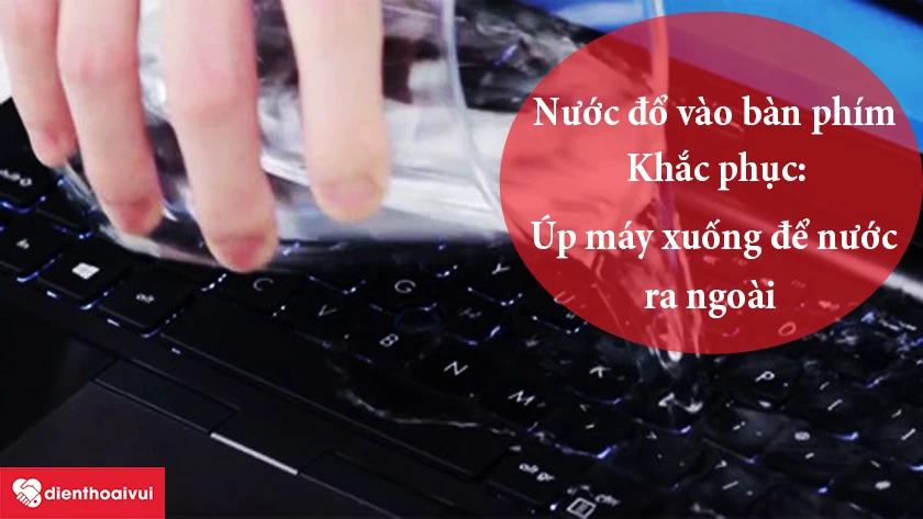 Nước l&agrave; t&aacute;c động khiến cho b&agrave;n ph&iacute;m laptop HP Envy bị hư hỏng