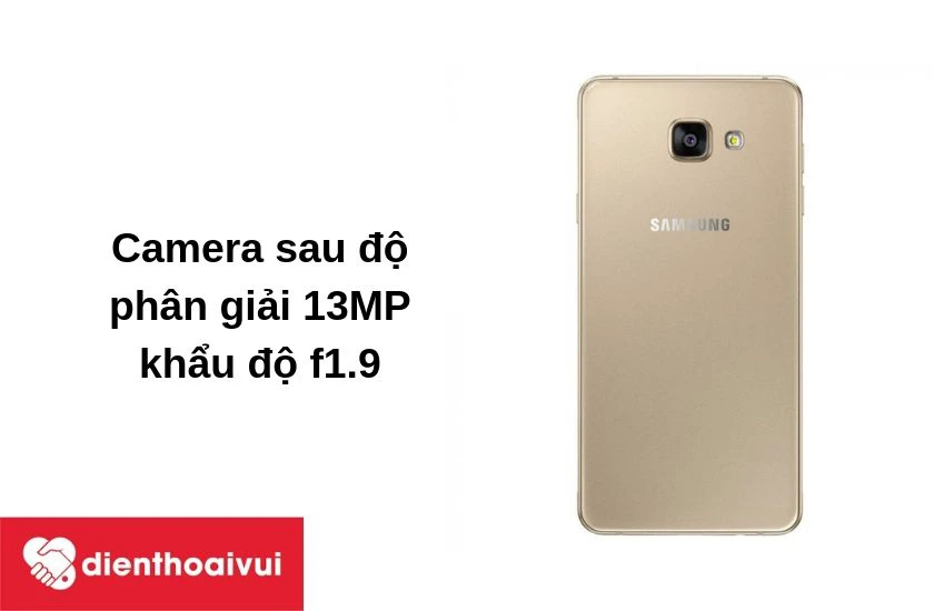 Camera Samsung Galaxy A7 2016 với độ ph&acirc;n giải 13MP&nbsp;