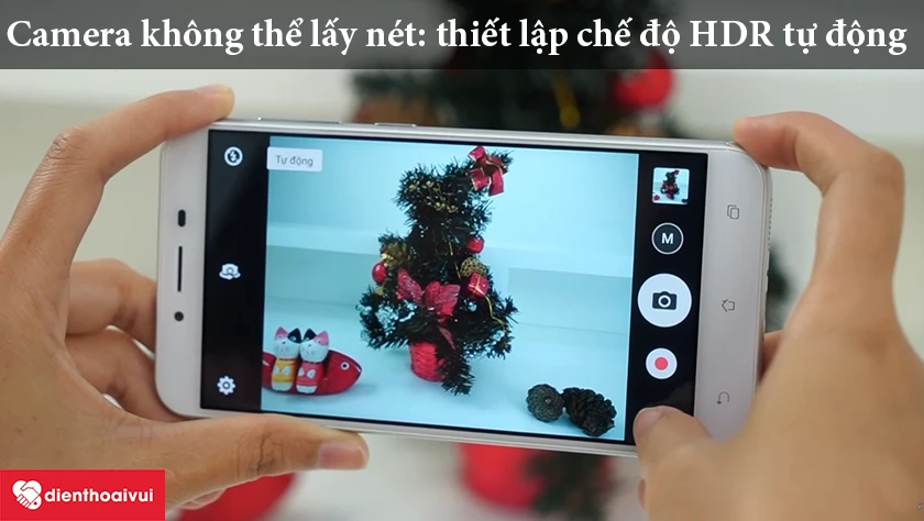 Camera không thể lấy nét