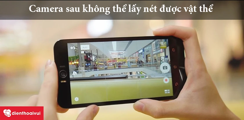 camera không thể lấy nét được