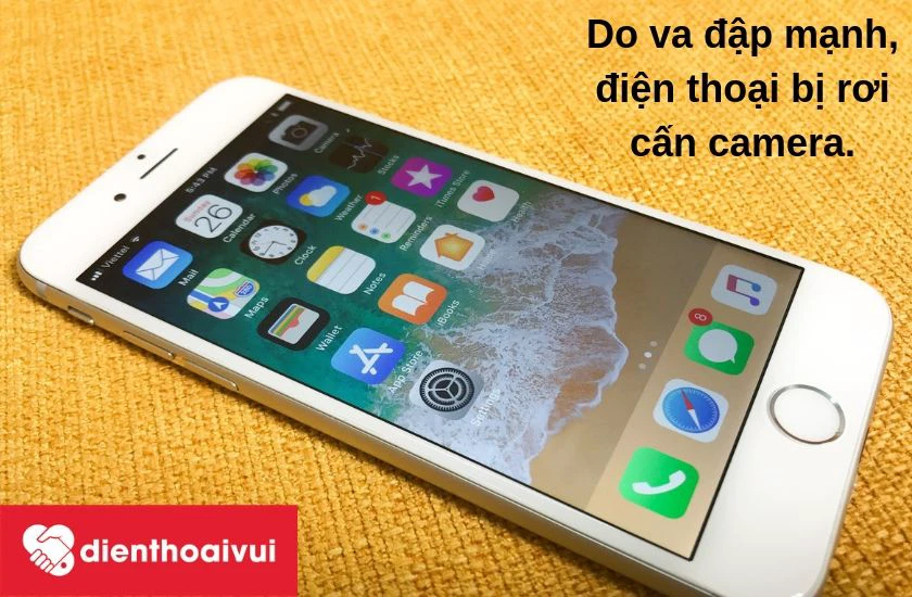 Khi n&agrave;o th&igrave; ch&uacute;ng ta n&ecirc;n thay camera sau&nbsp;điện thoại iPhone 6 - do va đập mạnh hoặc điện thoại bị rơi rớt