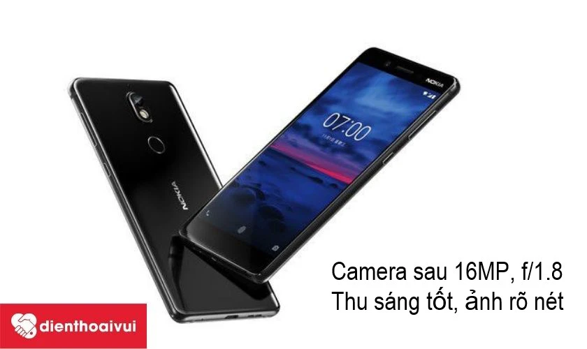 Nokia 7 – chiếc smartphone tầm trung với camera sau 16MP chụp sắc nét