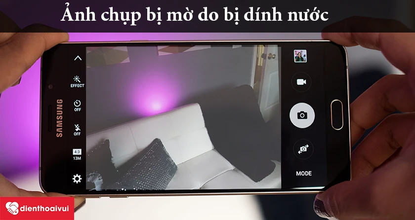 Do đ&acirc;u m&agrave; camera sau Samsung Galaxy A9 bị lỗi