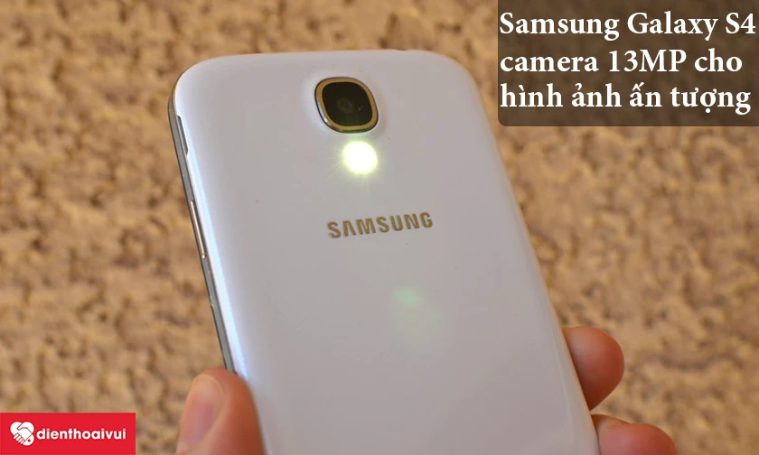Camera sau 13MP cho hình ảnh ấn tượng