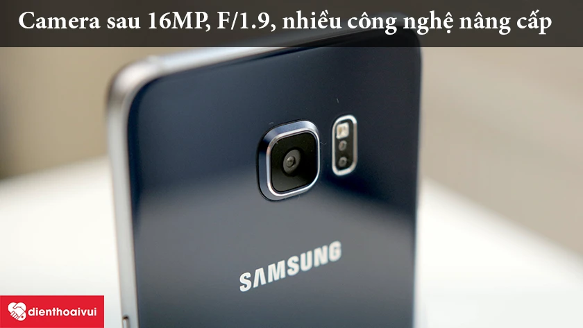 Camera 16MP, F/1.9, nhiều công nghệ nâng cấp
