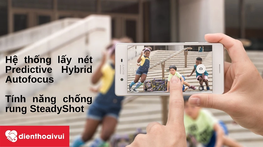 Hệ thống lấy nét và chống rung hiện đại từ Sony