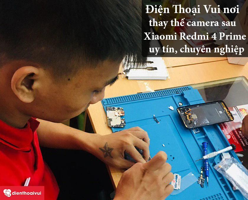 Thay camera sau Xiaomi Redmi Note 4 Prime tại Điện Thoại Vui – nhanh chóng, chất lượng, giá cả hợp lý
