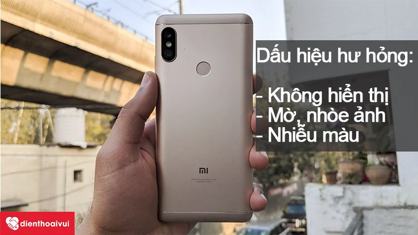Dấu hiệu camera bị hỏng