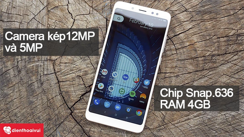 Xiaomi Redmi Note 5 Pro – Smartphone với camera kép đặt dọc