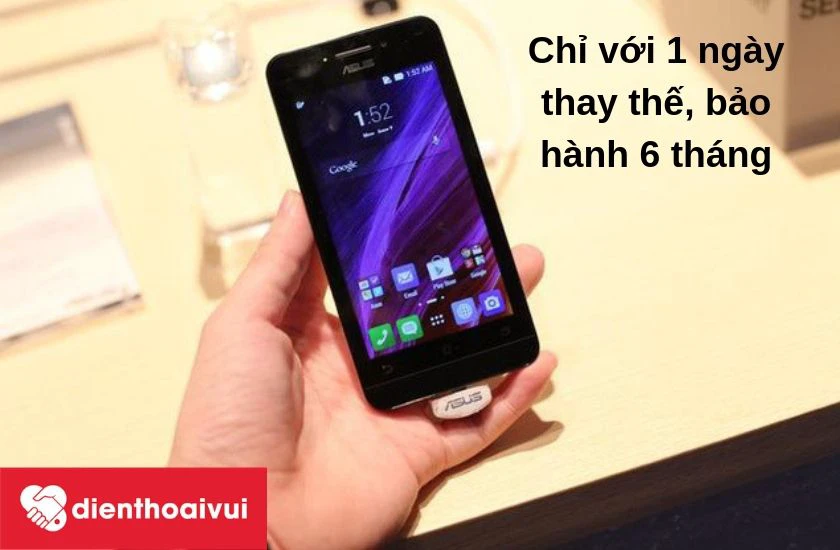 Thay camera trước cho Asus Zenfone 4 chất lượng, giá cả hợp lý nhất tại cửa hàng Điện Thoại Vui
