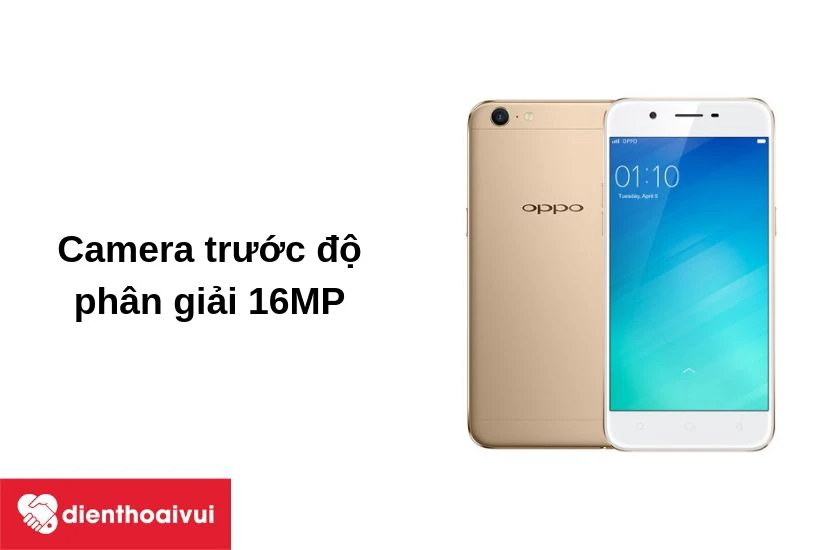 Oppo F1 Plus với camera trước độ ph&acirc;n giải 16MP sắc n&eacute;t đến từng chi tiết