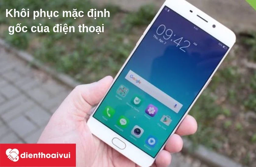 Kh&ocirc;i phục mặc định gốc của sản phẩm hoặc cập nhật l&ecirc;n bản hệ điều h&agrave;nh mới hơn