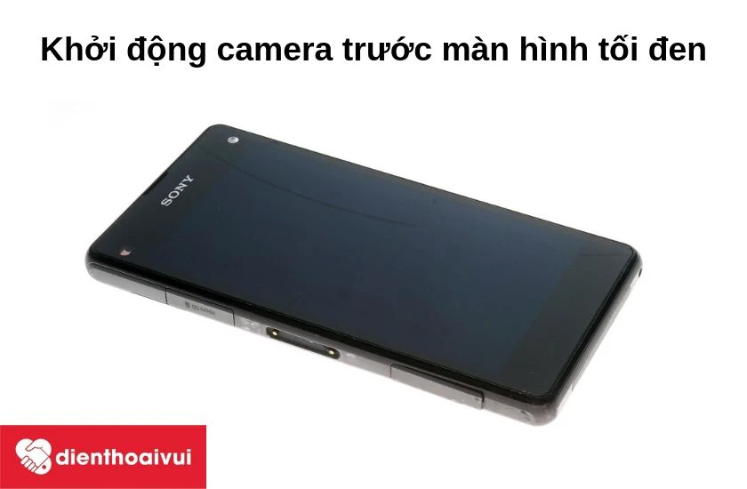 Camera trước bị tối đen