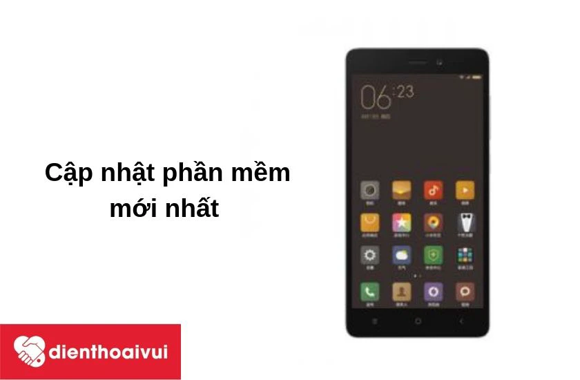 Cập nhật phần mềm mới nhất cho điện thoại