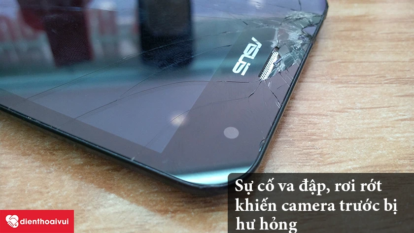 Lí do cần thay camera trước cho điện thoại Asus Zenfone 2