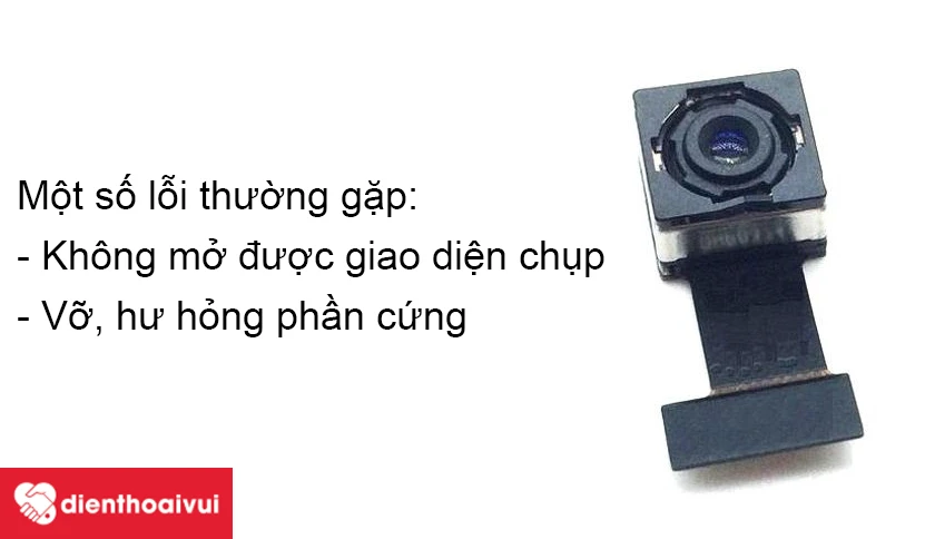 Camera bị hư hỏng phần cứng