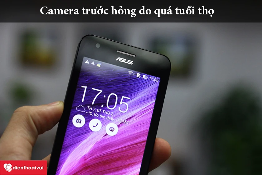 Camera hỏng do sử dụng lâu