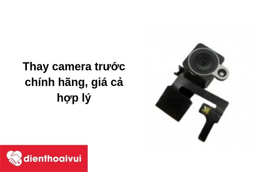 Thay camera trước cho iPhone 4S ch&iacute;nh h&atilde;ng, gi&aacute; cả hợp l&yacute;