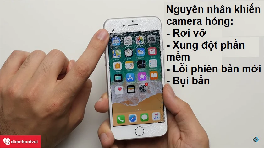 nguy&ecirc;n nh&acirc;n camera bị hỏng