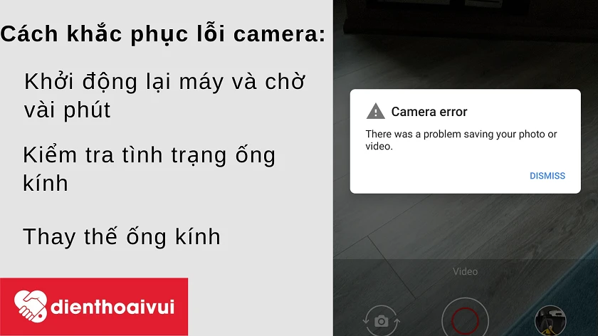 Nguyên nhân, biểu hiện và giải pháp khắc phục khi camera có vấn đề