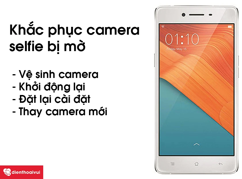 Khắc phục camera selfie bị mờ trên Oppo R7
