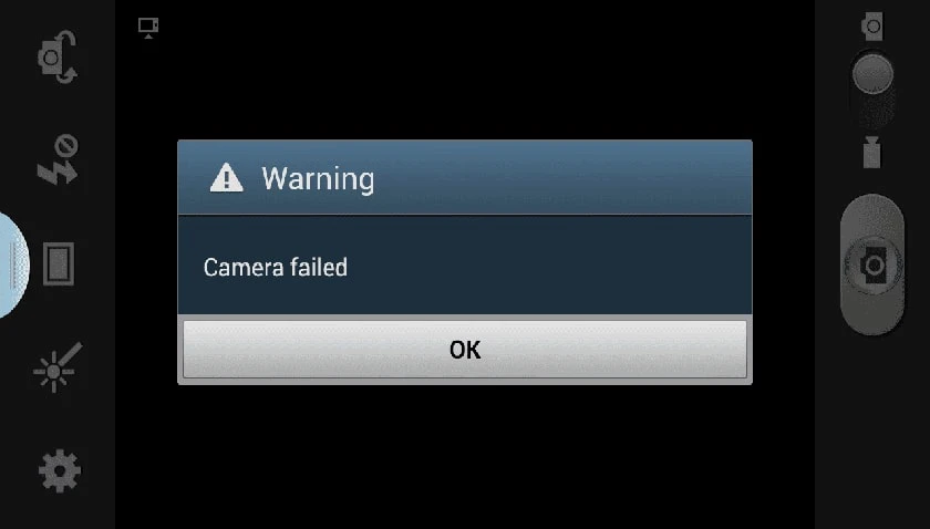 Galaxy A3 2016 báo lỗi “camera failed”