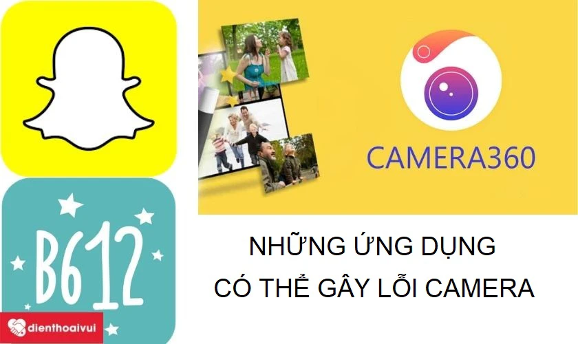 Không bật được camera do xung đột phần mềm