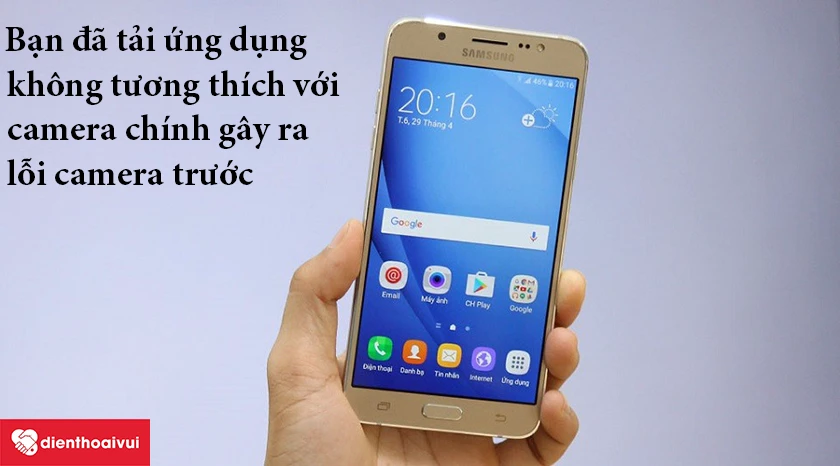 bạn đã tải một số ứng dụng, phần mềm không thương thích